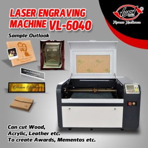 LASER ENGRAVING CUTTING MACHINE-60WATT
