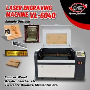 LASER ENGRAVING CUTTING MACHINE-60WATT