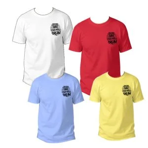 T SHIRT cotton RN Yellow