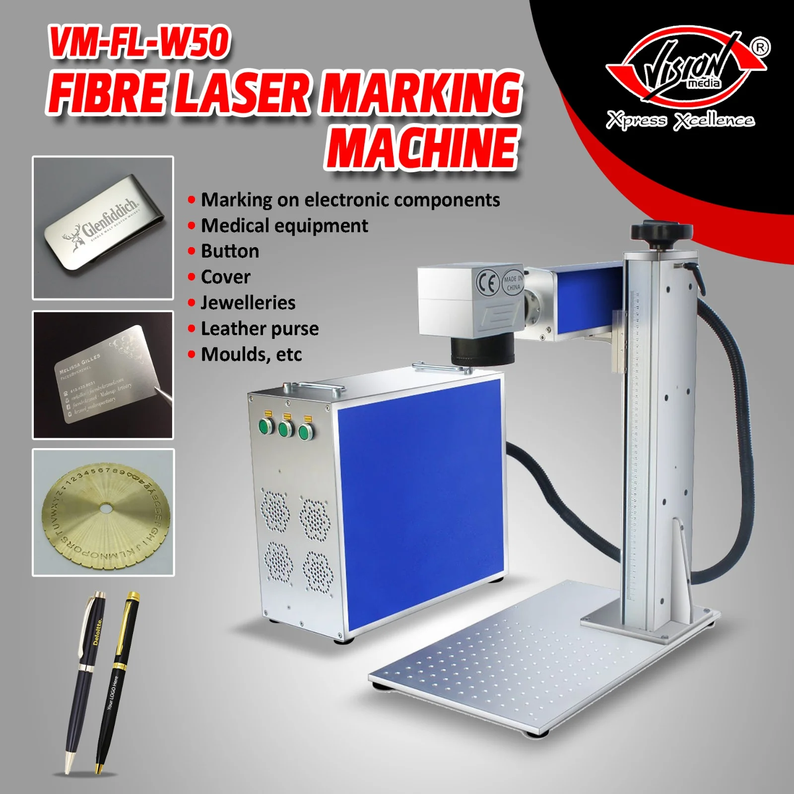 Fiber Marking Machine 50W Fiber Marking Machine 50W