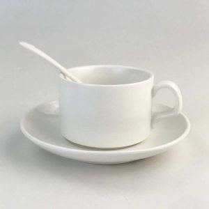 Cup & Saucer and Spoon