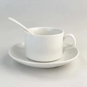 Cup & Saucer and Spoon