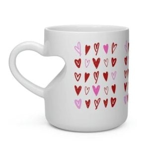 Mug Body Heart White 11Oz